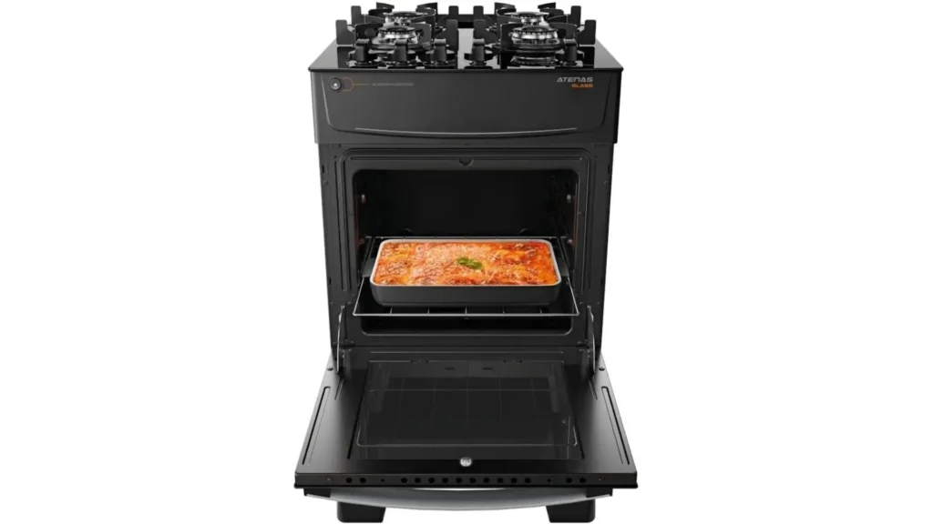 Fogão 4 Bocas Atlas Atenas Glass