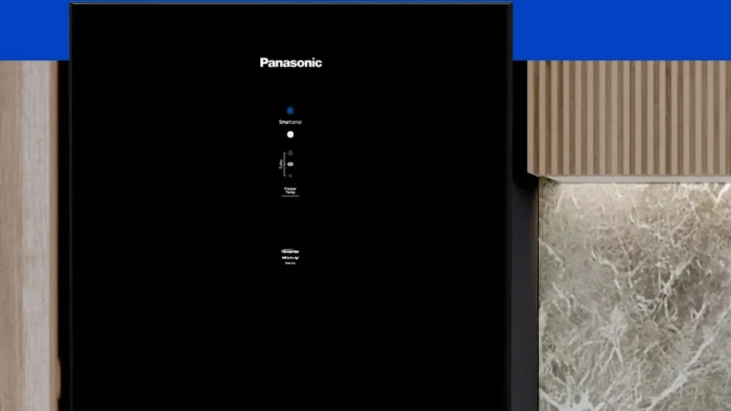 Geladeira Panasonic BB41 Black Glass 397L