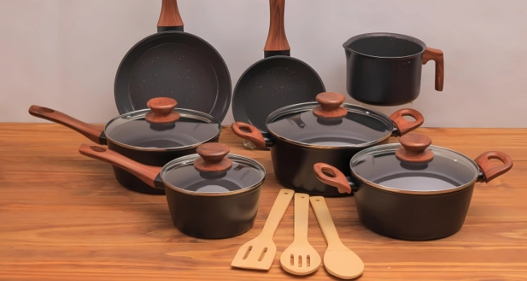 Conjunto de Panelas Mimo Style Cook Black