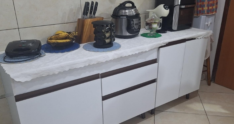 Kit com 2 Balcões de Cozinha Madesa Reims