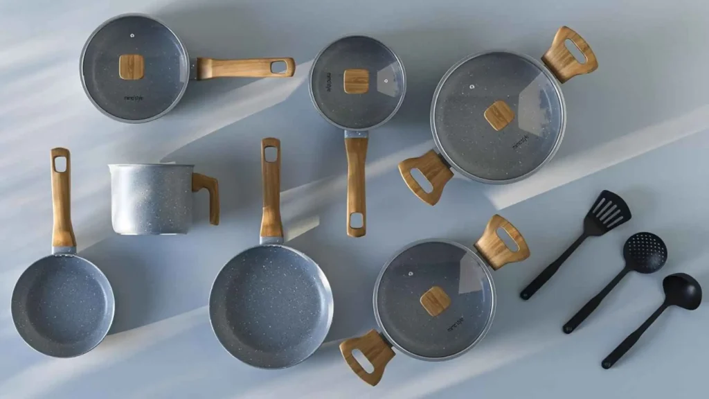 Jogo de Panelas Mimo Style 10 Peças