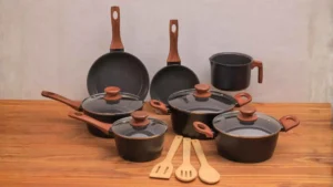 Conjunto de Panelas Mimo Style Cook Black 10 Peças