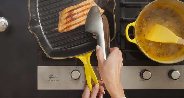 Cooktop 5 Bocas Fischer Tripla Chama Platinum