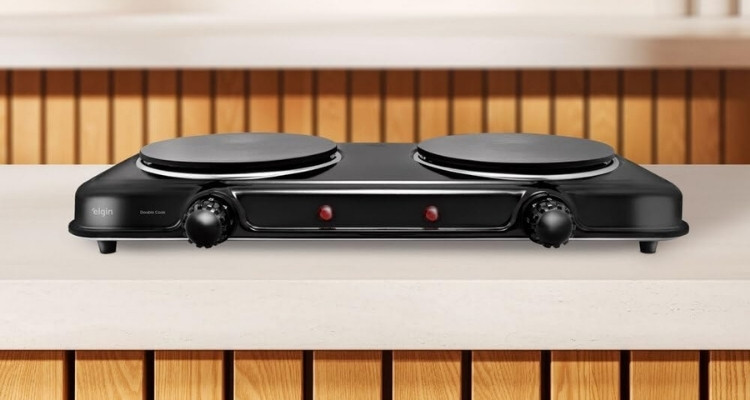 Fogão Elétrico Cooktop 2 Bocas Elgin