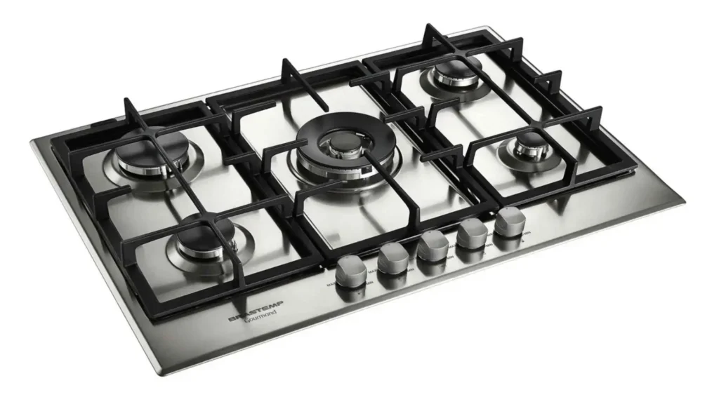 Cooktop 5 Bocas Brastemp Gourmand BDK75DR