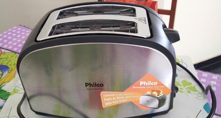 Torradeira Philco French Toast Inox