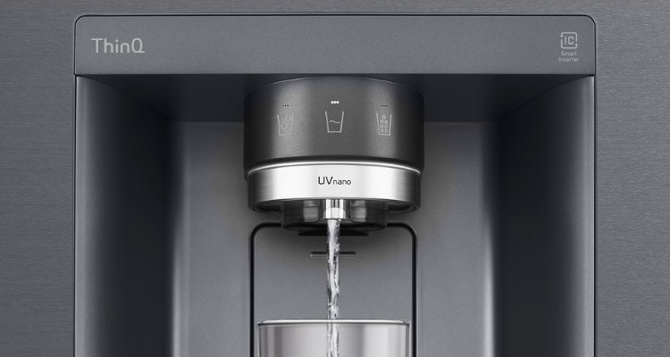 Geladeira LG Side by Side UVnano 611L GC-L257SLPL