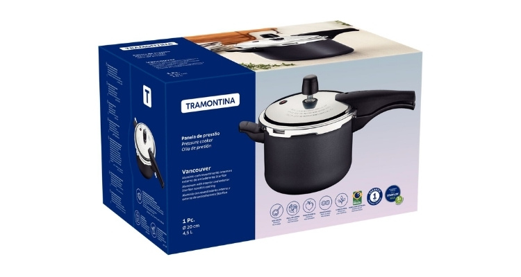 Panela de Pressão Tramontina Vancouver 4,5L