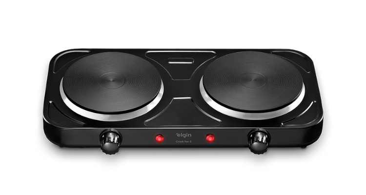 Fogão Elétrico Cooktop 2 Bocas Elgin