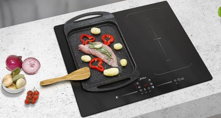 Cooktop de Indução 4 Bocas Midea Dual Freezone
