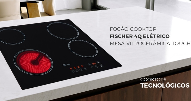 Cooktop Fischer Elétrico 4 Bocas 30006-73476