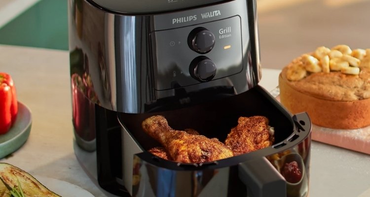 Fritadeira Airfryer Série 3000 Grill Edition HD9202/91