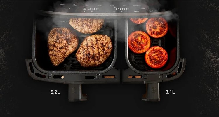 Fritadeira Airfryer Arno Dual AFD2