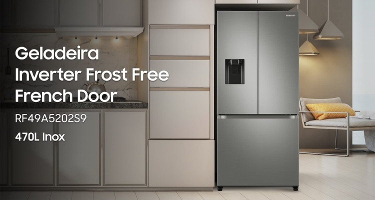Geladeira Samsung French Door RF49 470L