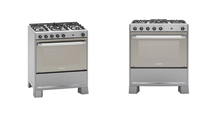 Fogão 5 Bocas Suggar Select Prata FGISL510PRIX