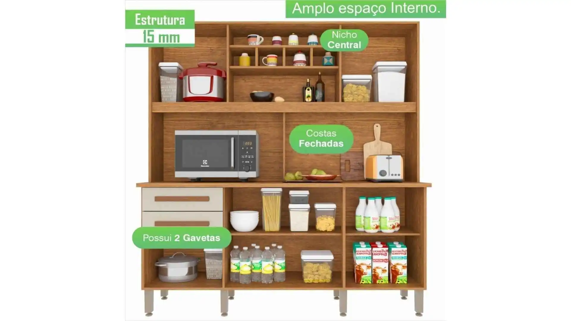 Armário para Cozinha Luna Plus