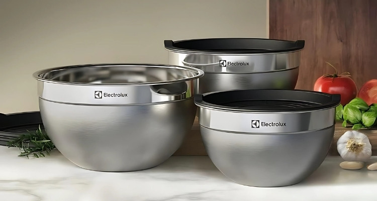 Conjunto Bowls de Inox Electrolux