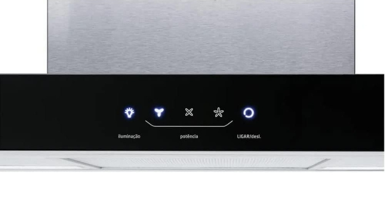 Coifa Midea Inox ProTouch 90cm