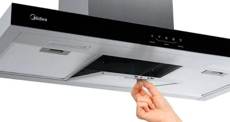 Coifa Midea Inox ProTouch 90cm