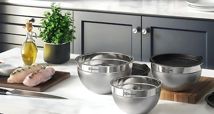 Conjunto Bowls de Inox Electrolux