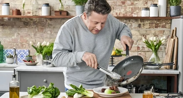 Frigideira Aço Inox Tefal Jamie Oliver