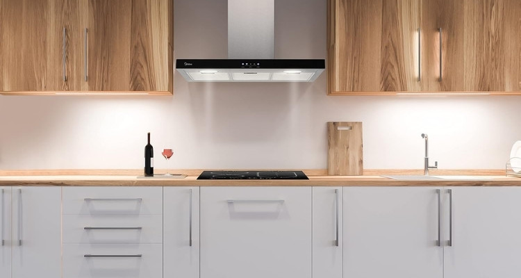 Coifa Midea Inox ProTouch 90cm