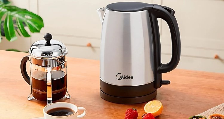 Chaleira Elétrica Inox Midea 1,7L