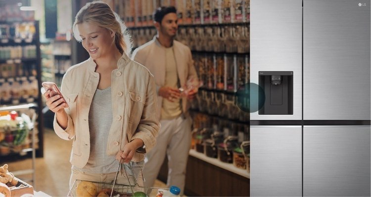 Geladeira LG 611L GC-L257SLPL