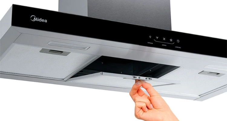 Coifa Midea Inox ProTouch 90cm