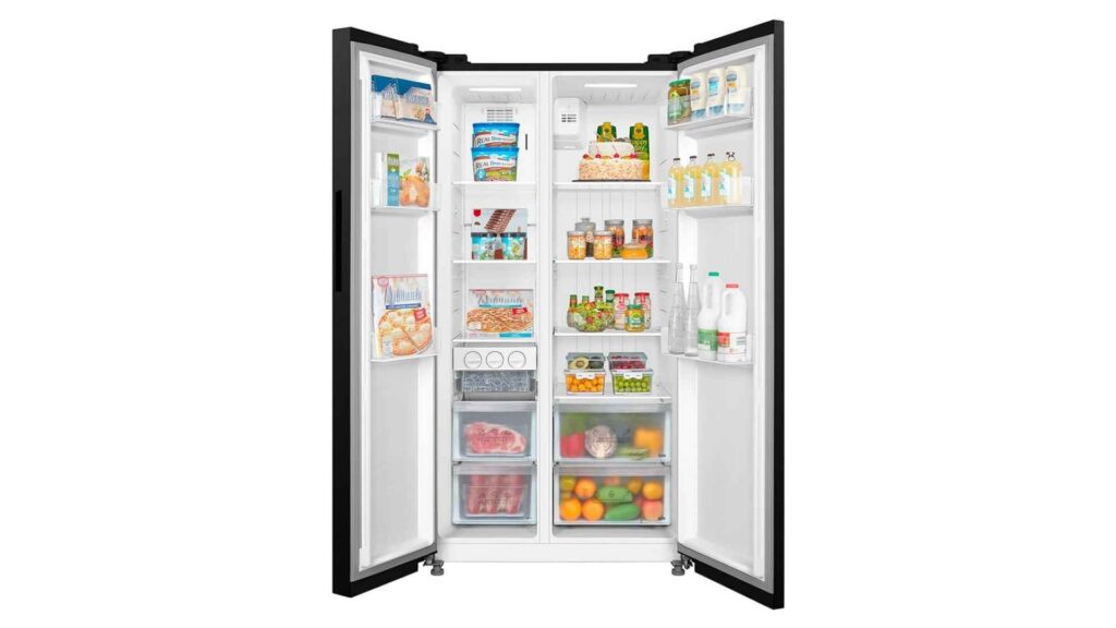 Geladeira 511L Inverter Preta Conectada Midea