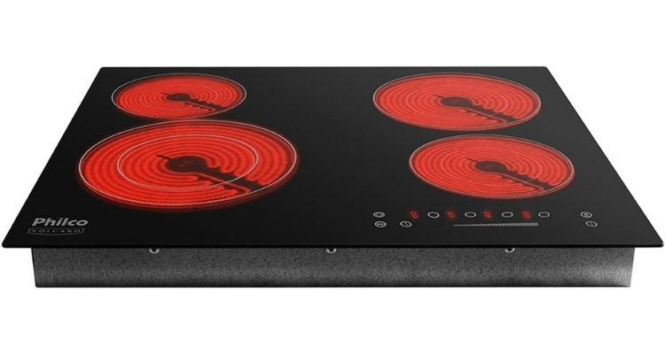 Cooktop Philco Volcano 4 Bocas PCT44VC