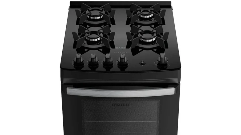 Fogão 4 Bocas Dako Supreme Glass