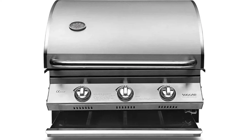 Churrasqueira para Bancada Inox a Gás Suggar CH3001IX