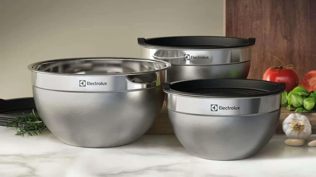 Conjunto Bowls de Inox Electrolux