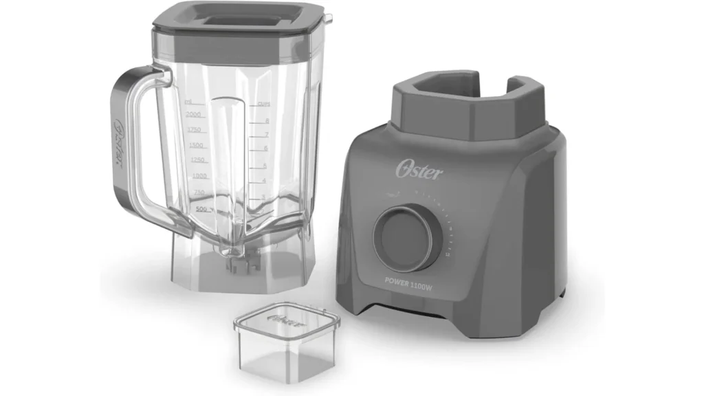 Liquidificador 1100 Full Oster Cinza