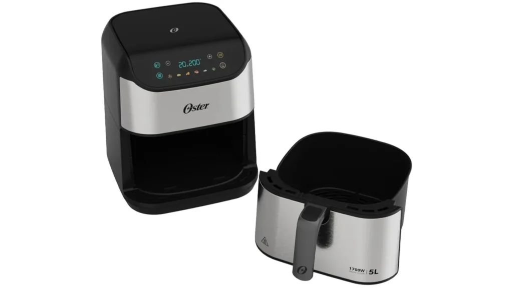 Fritadeira Digital Inox Oster 5L