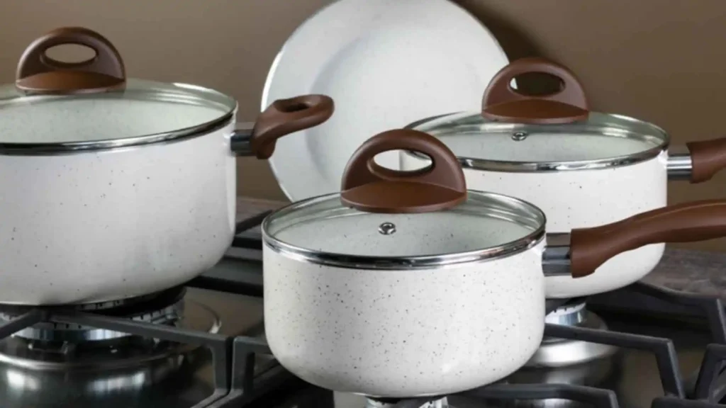 Jogo de Panelas 8 Peças Ceramic Life