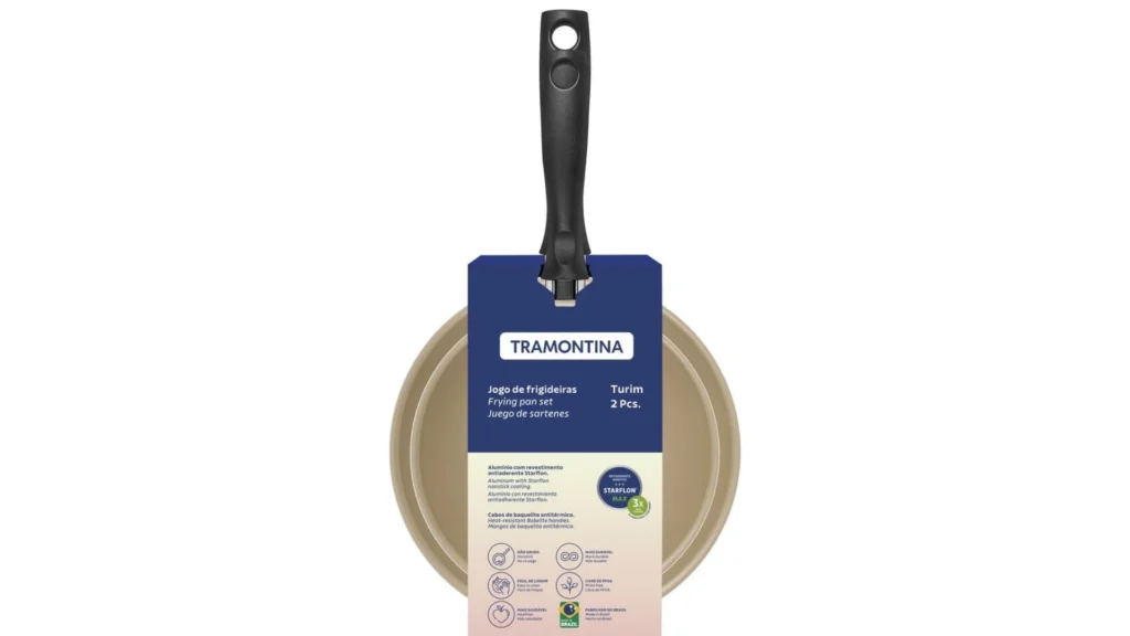 Jogo de Frigideiras Tramontina Turim 2 Peças