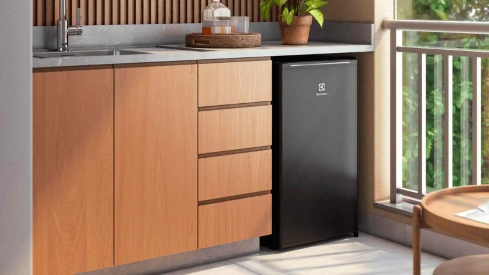Frigobar Electrolux 90L