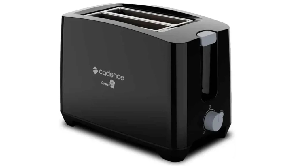 Torradeira Preta Croc Cadence