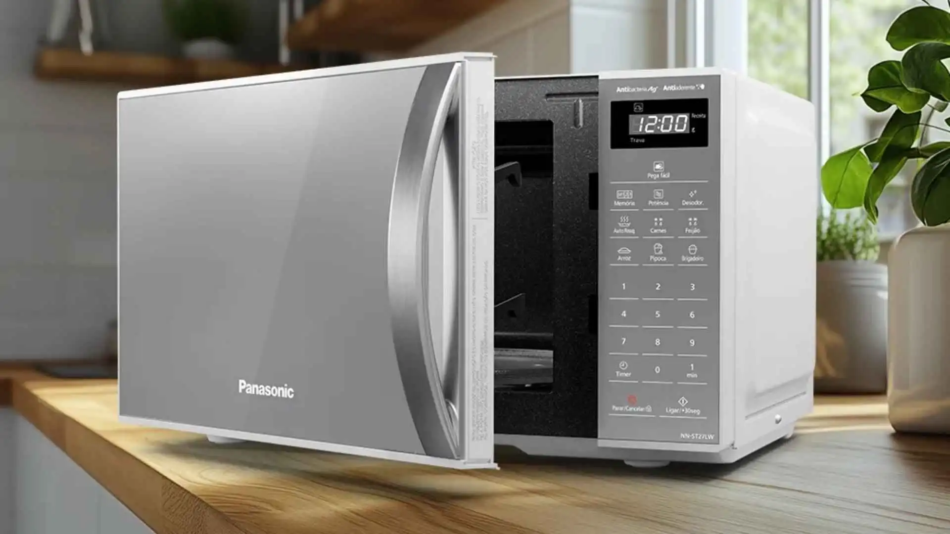 Micro-ondas Panasonic 21L NN-ST27L Vale a Pena? É Bom? Prós e Contras