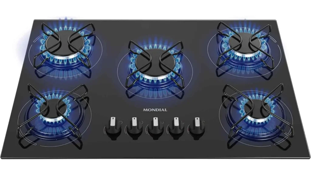 Cooktop a Gás Mondial 5 Bocas CTG-02