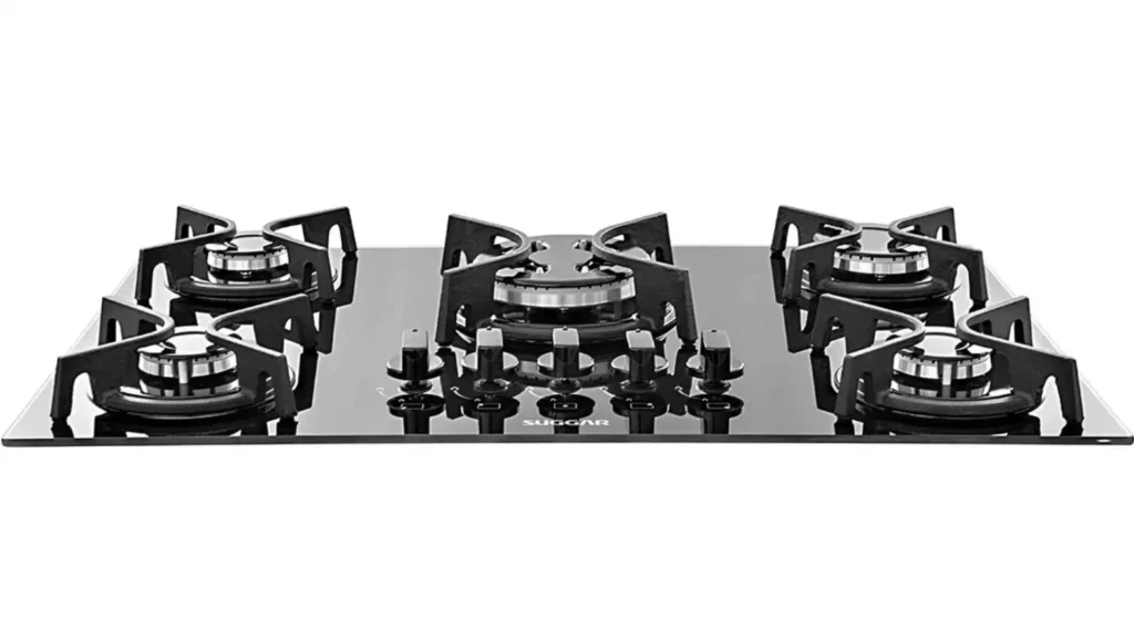 Cooktop Vidro 5 Bocas Suggar FG5305FVP